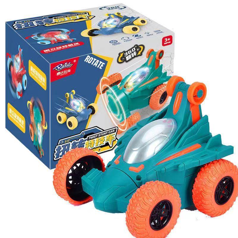Electric Toy Stunt Car with Light and Music Special Effect Dump Truck Toy Vehicle