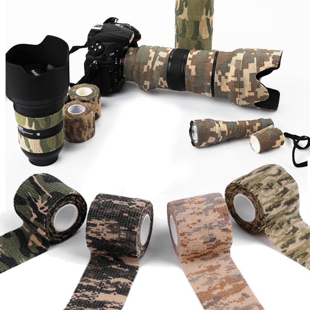 Stealth Wrap Self-Adherent Bandage - Waterproof Camo Tape for Hunting, Finger/Ankle Support & Medical First Aid