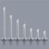 100pcs 410 Stainless Steel Truss Head Self-Tapping Screws – 8 Sizes M4.2x13-50mm, High Strength, Corrosion Resistant For Metal & Wood