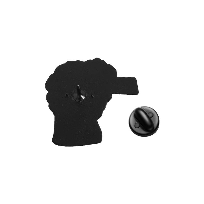 Kunst Skulptur Kopf Emaille Anstecknadeln Custom Kreative Berühmtheit Broschen Revers Abzeichen Kleidung Lustiger Schmuck Geschenk für Freunde