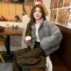 Autumn Winter Thicken Warm Parka Women Casual Sweety Solid Color Big Pocket Loose Jackets Outwear