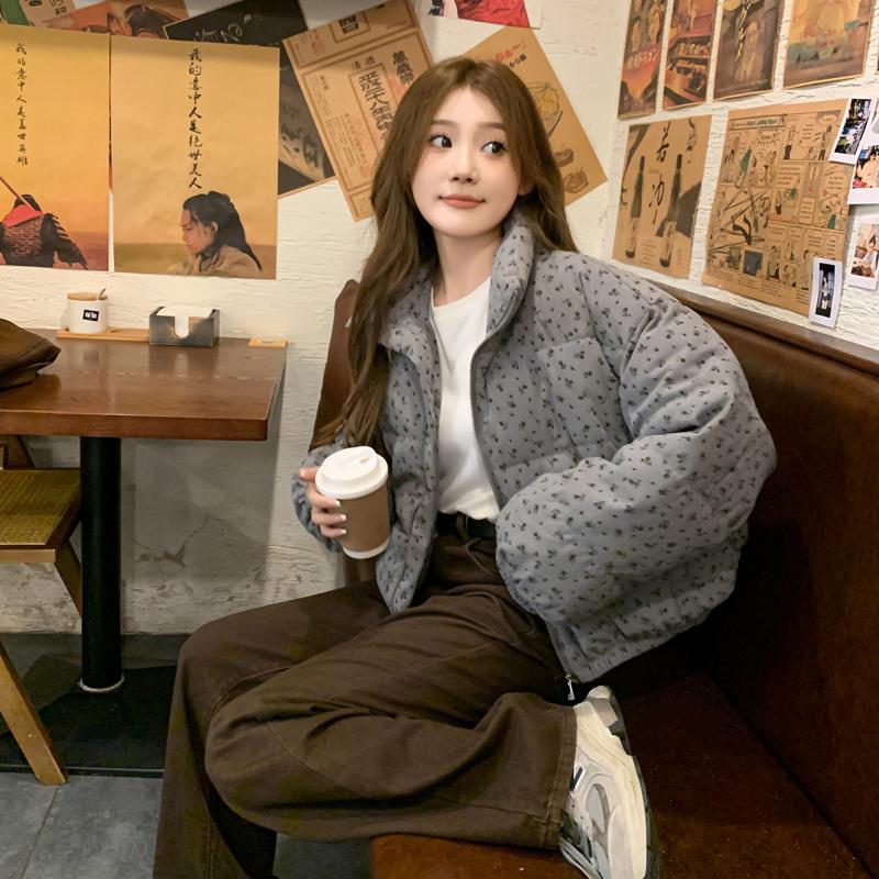 Autumn Winter Thicken Warm Parka Women Casual Sweety Solid Color Big Pocket Loose Jackets Outwear