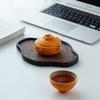Edenus Ceramic Travel Tea Set - One Pot, One Cup Quick Cup
