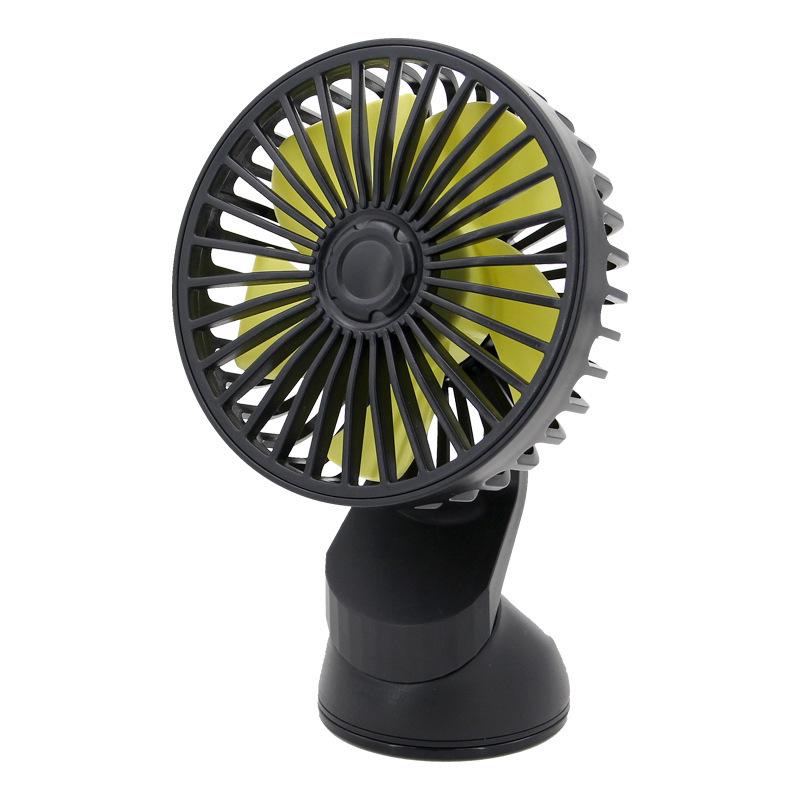 Ventilator electric universal pentru camioane și mașini cu cap dublu, 12V/24V, cu putere eoliană mare