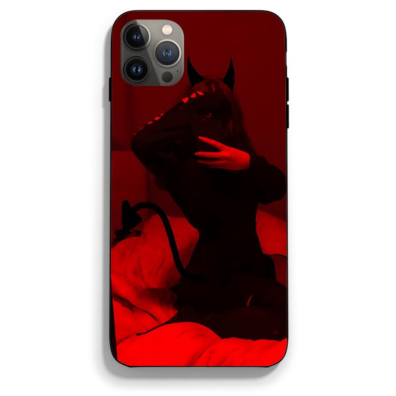 Sexy Devil Woman Phone Case For IPhone 13 12 11 Pro Max Mini Xs X Xr 7 8 6 6s Plus Se Fundas Shell Cover