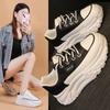 NEW Retro Women Shoes Spring Platform Shoes Casual Sneakers Versatile Fashion Designer Shoes High Quality Women Sneakers