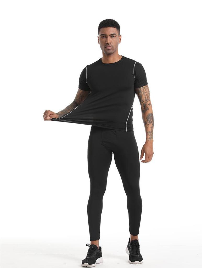 Men's Quick-Dry Compression Short Sleeve Basketball/Fitness Top