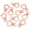 10Pcs/pack Lobster Clasps Hooks Star Blossom Heart Cat Moon Keychain Lobster for Charms Key Ring Clasp Jewelry Making Accessorie
