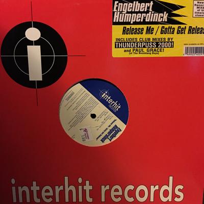 Disque 12 pouces ENGELBERT HUMPERDINCK - Release Me / Gotta Get Release PVL54029 Interhit Record 1998 US Dance & Electronica Occasion