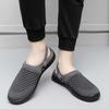 Women Slippers Casual Men Color Sandals Backless Summer Slip On Clogs Black Lightweight Couple Beach Shoes Large Size