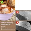 SHGO-Fermentation Basket 1Set/4Pcs Large Capacity Home Oven Baking Dough Fermentation Bowl Folding High Temperature