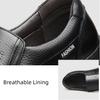Genuine Leather Men's Shoes Soft Sole Middle-aged And Elderly Casual Leather Shoes Non-slip Wear-resistant Derby Shoes 38-48