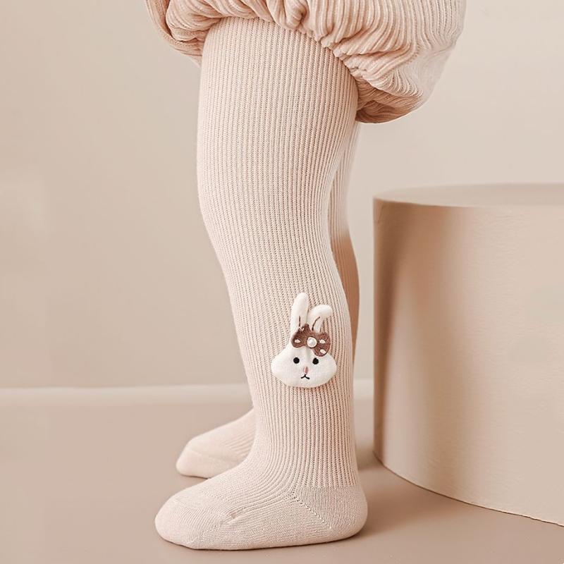 Winter Kids Rabbit Tights For Girls Thick Casual Cotton Toddler Baby Girl Pantyhose Snow Keep Warm Children's Tight