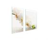 GLAS-SCHUTZPLATTE 75x52 ORCHIDEE
