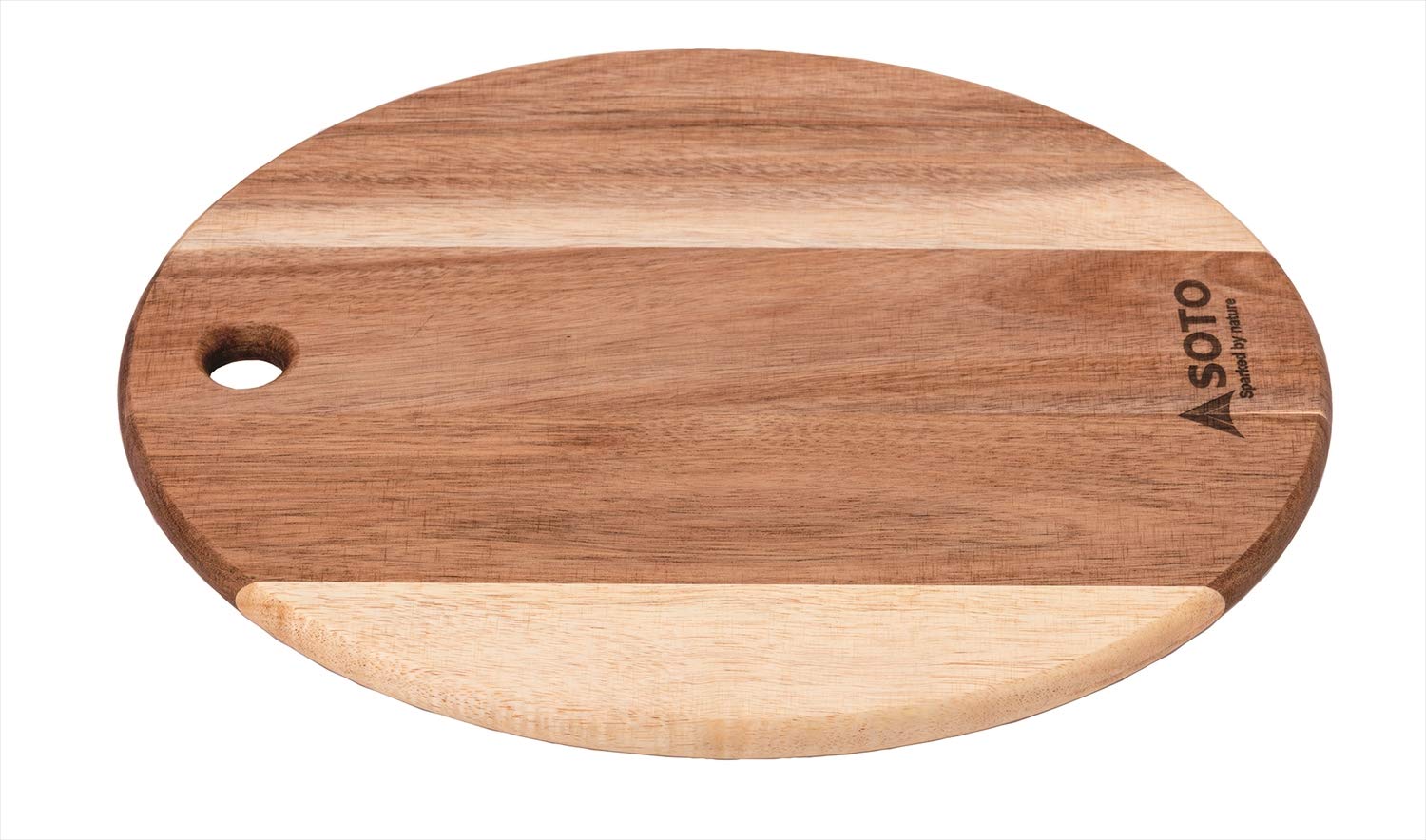 

SOTO Cutting Board Trivet Dish Board Natural Acacia Wood Wall Hanging Storage Cooking Outdoor Camping Wooden Freeboard M ST-6501M