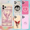 Retro Amor Engel Handyhülle Für iPhone 17,16,15,14,13,12,11 Pro,Max,Plus,Air,X,XS,XR,SE,Mini Transparent Weich