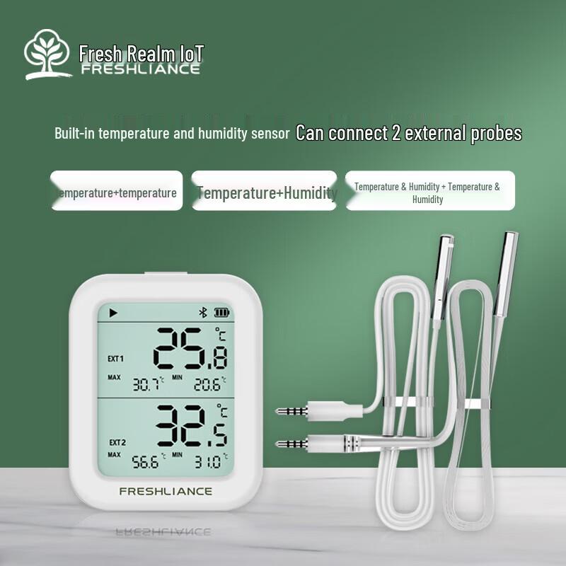 Registrador de Dados de Temperatura e Umidade Bluetooth BlueTag TH30R