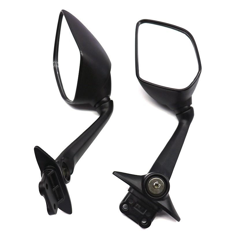 Universal Motorcycle Rearview Mirror Yamaha TMAX530 2017-2021 TMAX560 2021 Side Black Snake Skin Style