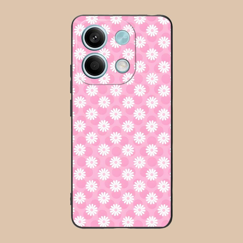 Pink Point Heart Mobile Phone Case for Xiaomi 15 14 13 12 Mi 11 T Ultra Lite Pro S X 5G Colorful Printing Cover Pretty Cover