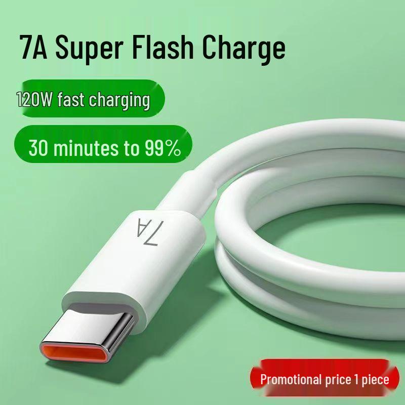 Compatible with OPPO R17/Reno/FindX/K5/K3/K7/A11/A72 Fast Charging Data Cable