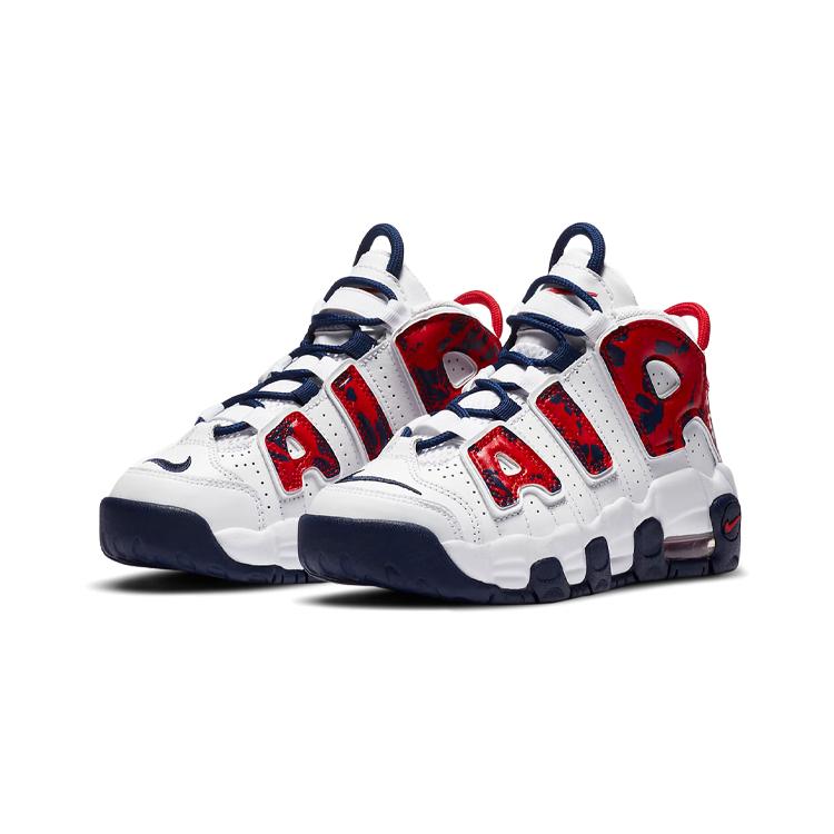 Nike Air More Uptempo Rot Marine Camo PS CZ7886-100