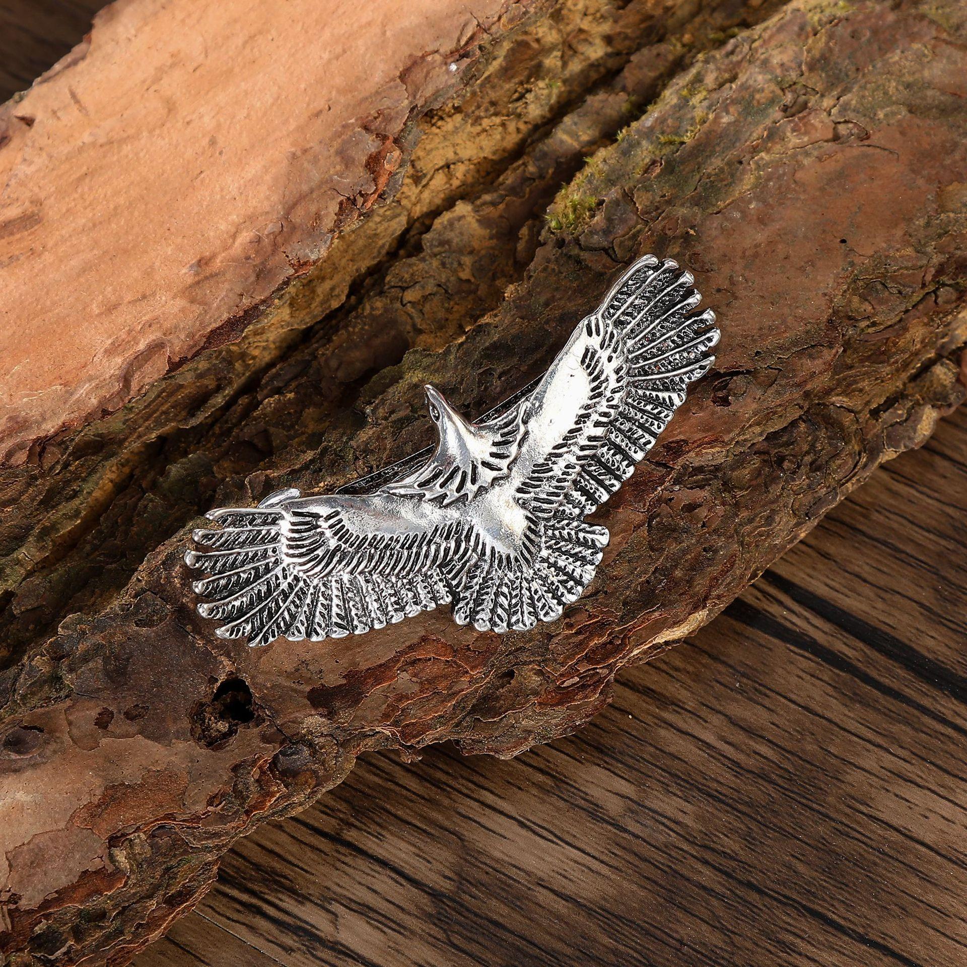 

Viking retro eagle hair clip spring clip fashionable multifunctional hair accessory women s hair clip party headpiece Size fits all