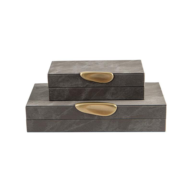 Non-woven Fabric Rectangular Storage Box Accessory Box Desktop Storage Container Jewelry Organizer Home Organization