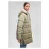 Hooded Beige Puffer Jacket 1110150-70144