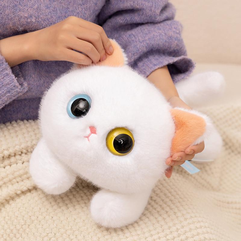 Cat Plush Toy With Soft Polyester Filling For Bedroom Decor And Gifts