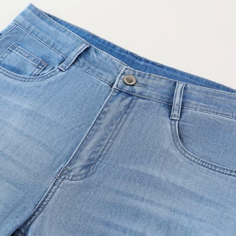 Antonio Men's Silk Blend Lyocell Slim Fit Jeans