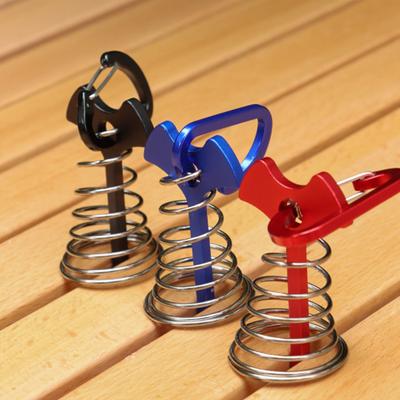 Tent Accessories Durable Aluminum Alloy Bone Multi-functional Fish Nail for Outdoor