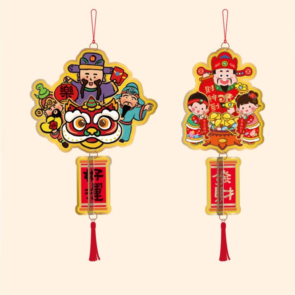 Classic Elements Snake Year Hanging Decor Traditional Door Pendant Window