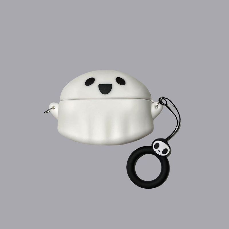 

Cover New Niche IKF Air Clip Ear Clip Bluetooth Headset Shell Bone Conduction Ikfairclip Earphone Sleeves Shatter-resistant Men and Women Good-looking iKF Air Clip/art edition White Ghost [Send Ring]]