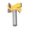 Surfacing Router Bit 4 Flute Tipped Slab Flattening CNC Woodworking Milling Cutter Planing Tool