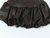 European-Style Spring 2026 Women's Puffy Leather Jumpsuit Dress
