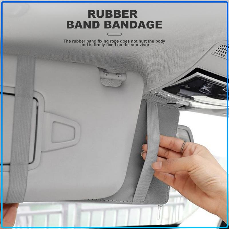 Car Sun Visor Point Type Multi-function Storage Bag For Opel crosa d astra h insignia astra j zafira b mokkaastra vivaro astra g