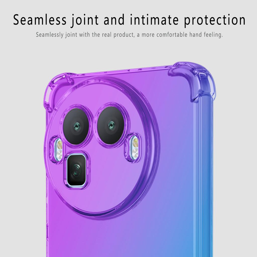 For Realme GT 8 Pro 5G Case Gradient Color TPU Anti-Drop Phone Cover