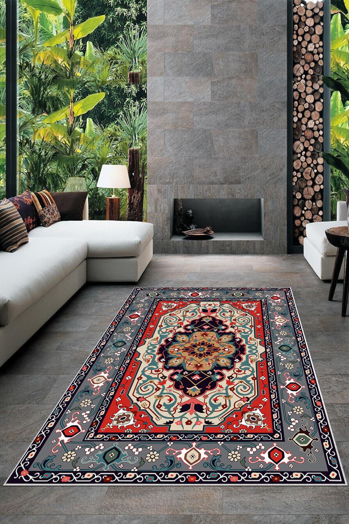 

Моющийся нескользящий напольный ковер и дорожка для гостиной с цифровой печатью