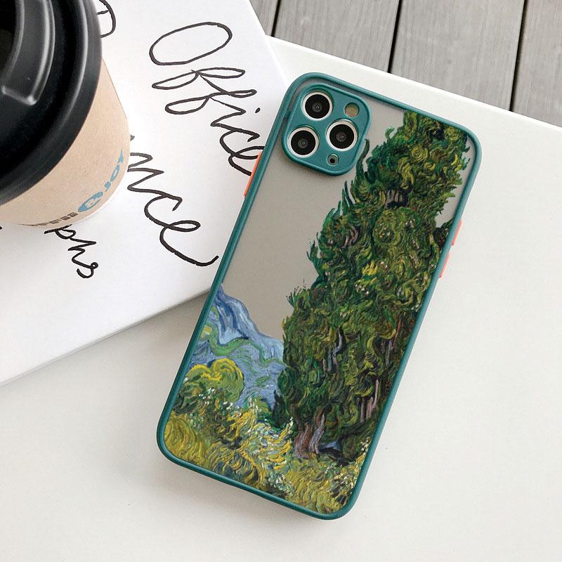Art Van Gogh Oil Painting For iphone 16 7 8 15 Plus SE 2020 X XR XS 14 11 12 13 Pro Max Mini Phone Case Shockproof Back Cover