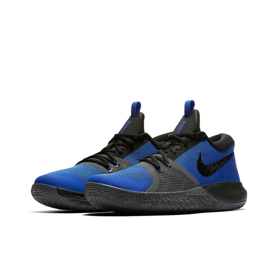 Nike Zoom Assersion EP Round Toe Comfortable Fabric Shock Absorption Slip Resistant Wear Resistant Low Top Basketball Shoes Men sneaker 917506-400
