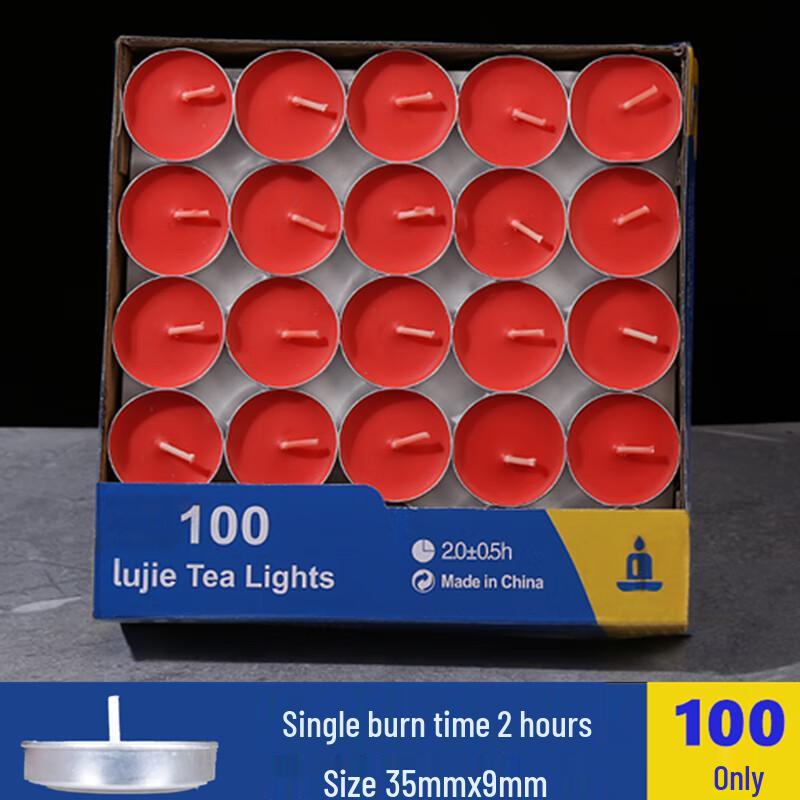 Ally Smokeless Odorless Tea Light Candles