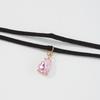 Tooxika Glass Diamond Temperament Double Layer Collarbone Chain Retro Short Personalised Necklace