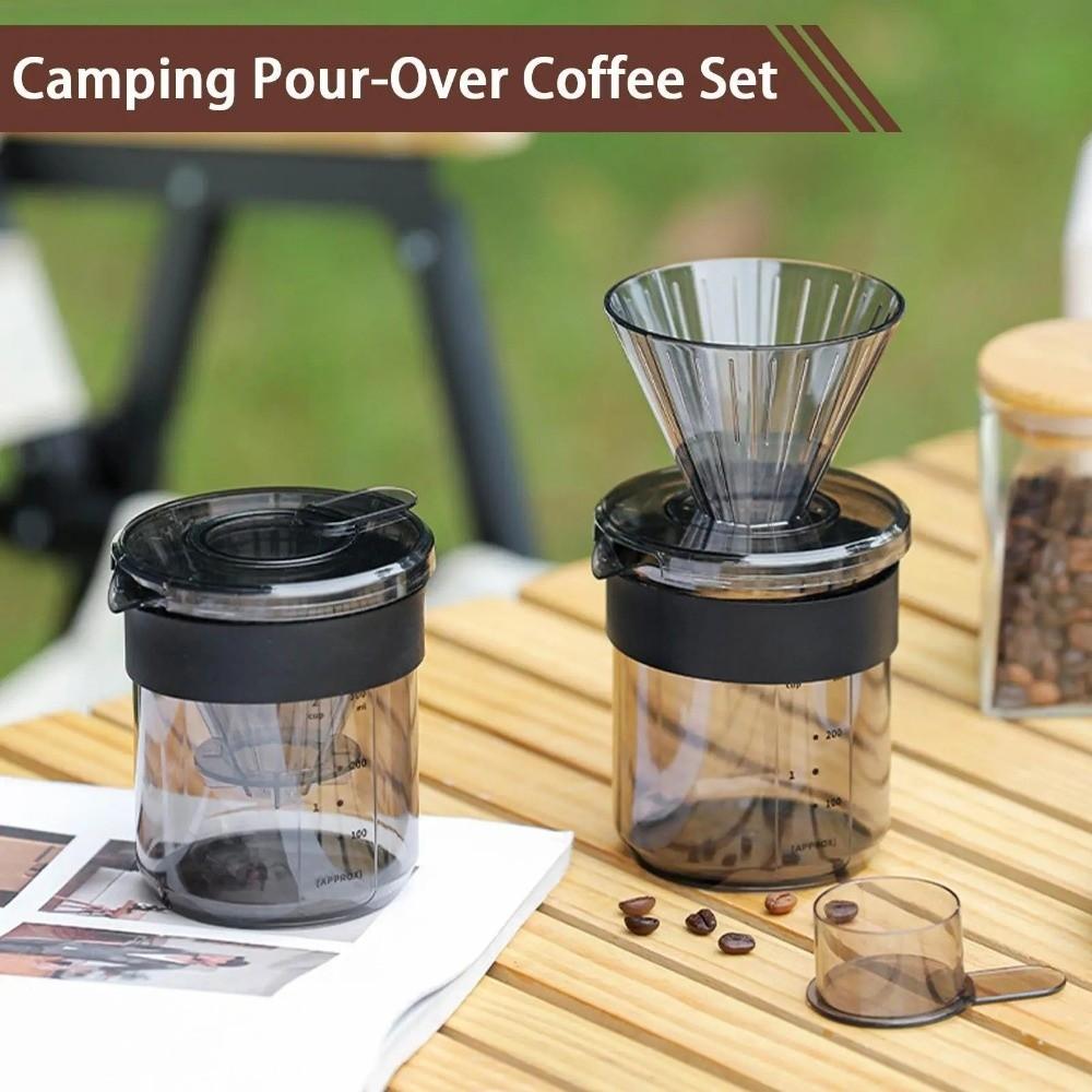 Pour Over Dripper Coffee Maker 3in1 Coffee Making Pot Household Hand Brew Coffee Pot  Kitchen