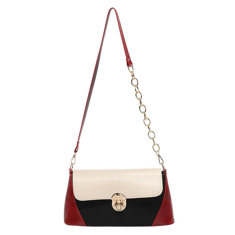 

Індивідуальні жіночі сумки 2024, нові моделі, що з’єднуються, популярні в цьому році, сумки-месенджери, сумки через плече під пахвами червоний