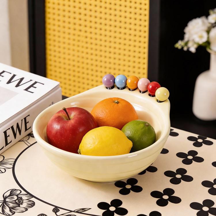 Nordischer Stil Dreischichtige Leichte Luxus Dessert- & Snackplatte