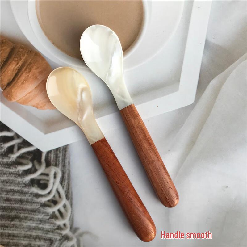 ZISIZ Decorative Sea Shell Spoon