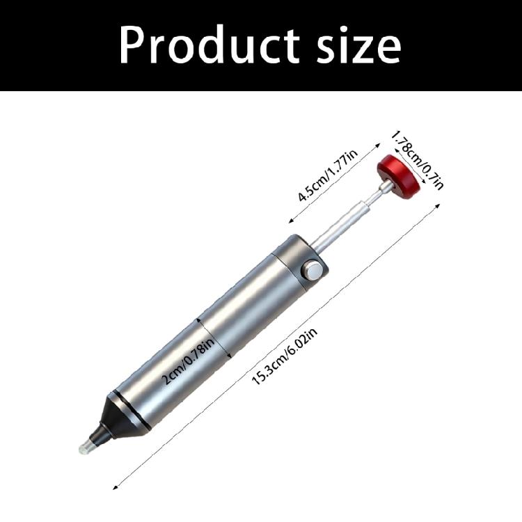 High Suction Solder Sucker:No Clog Desoldering Pumps for Electronics & PCB Repair Soldering Iron Desolder
