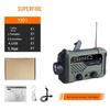 SupFire Lanterna de Emergência Multifuncional YJ01 com Rádio