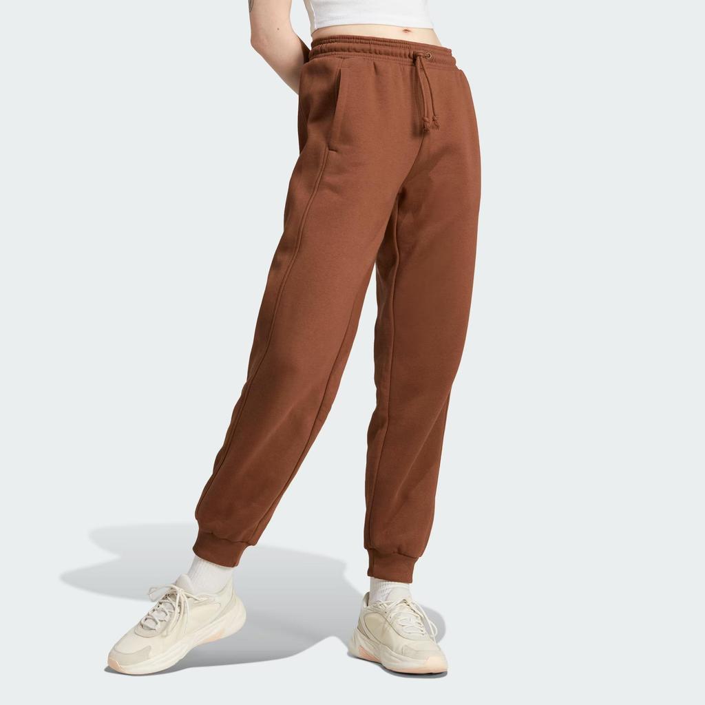 adidas Essentials 3-Stripes Knit Sweatpants Brown Unisex IM0331