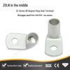 Right Angle 90° Copper Lug Terminal SC90-16-8 Bent Wiring Connector 25-Pack